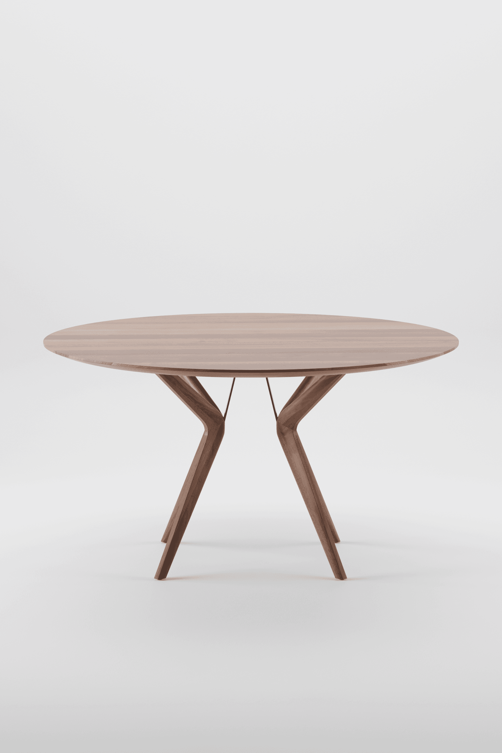 A Monumental 'Forme Libre' Oak Table in Furniture